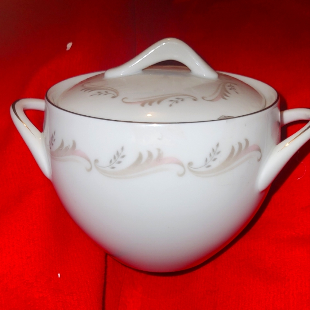 Vintage Leilani  Sugar Bowl with lid